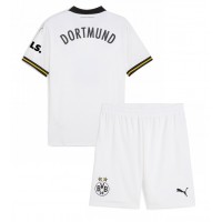 Echipament fotbal Borussia Dortmund Tricou Treilea 2024-25 pentru copii maneca scurta (+ Pantaloni scurti)